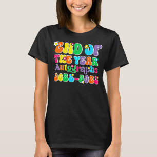 Einde van het jaar Handtekeningen 2022 2023 Laatst T-shirt