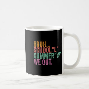 Einde van het jaar leraar bruh school L zomer W ui Koffiemok