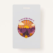 Einde van het leven Doula, hospice verpleegkundige Badge (Achterkant)