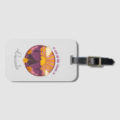 Einde van het leven Doula, hospice verpleegkundige Bagagelabel (Voorkant (horizontaal))