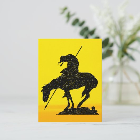 Einde van het Pad Feestdagenkaart (Staand voorkant)