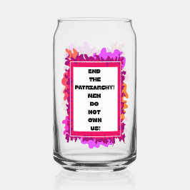 Einde van het pastoraat! blikvorm glas