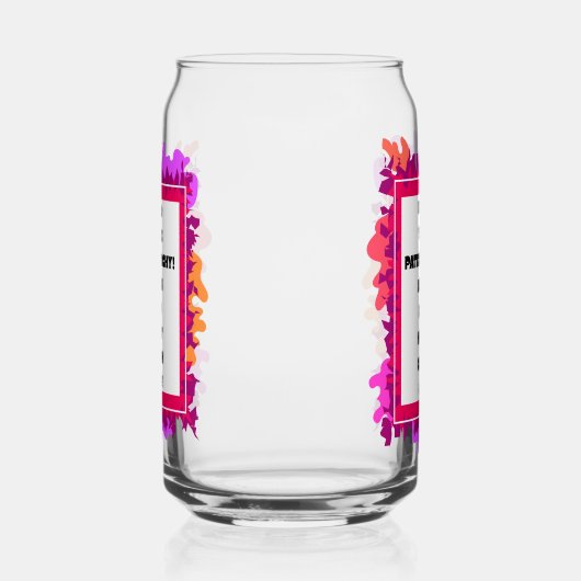 Einde van het pastoraat! blikvorm glas (Links)