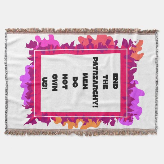 Einde van het patriarchaat! deken (Voorkant)