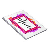 Einde van het patriarchaat! notitieboek (Rechterzijde)