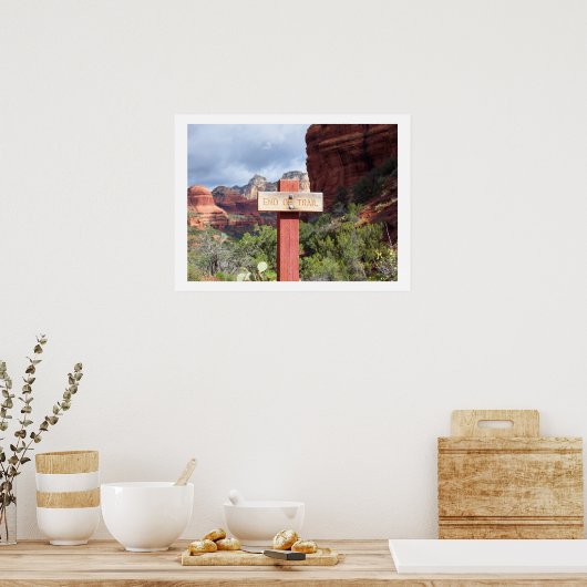 Einde van het poster Sedona (Keuken)