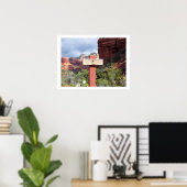 Einde van het poster Sedona (Thuiskantoor)
