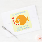 Einde van het schooljaar Docent Stickers (Envelop)