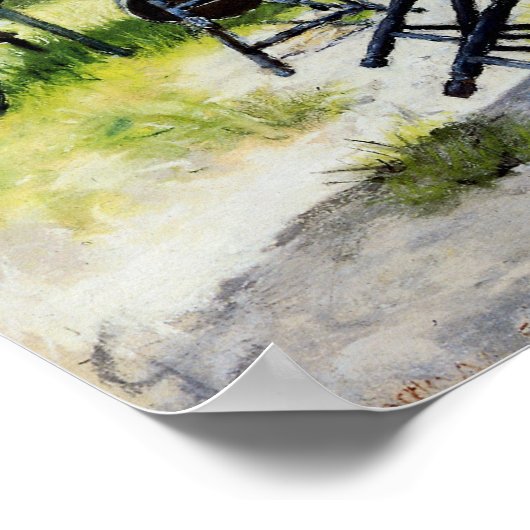 Einde van het seizoen poster (Hoek)