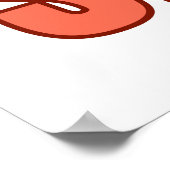 Einde van het seizoen Verkoopteken, Kleurrijke Det Poster (Hoek)