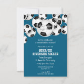 Einde van het seizoen voetbal awards banket ELKE k Kaart (Voorkant)