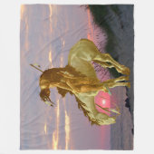 EINDE VAN HET SPOOR FLEECE DEKEN (Voorkant)