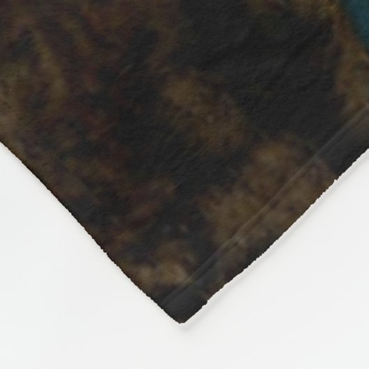 EINDE VAN HET SPOOR FLEECE DEKEN (Hoek)