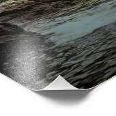 EINDE VAN HET SPOOR FOTO AFDRUK (Hoek)