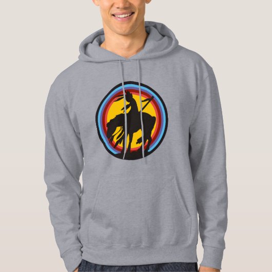Einde van het spoor hoodie (Voorkant)