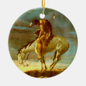 EINDE VAN HET SPOOR KERAMISCH ORNAMENT (Voorkant)