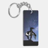 Einde van het spoor met Melkweg Sleutelhanger (Voorkant Links)