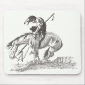 Einde van het spoor muismat (Voorkant)