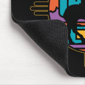 Einde van het spoor muismat (Hoek)