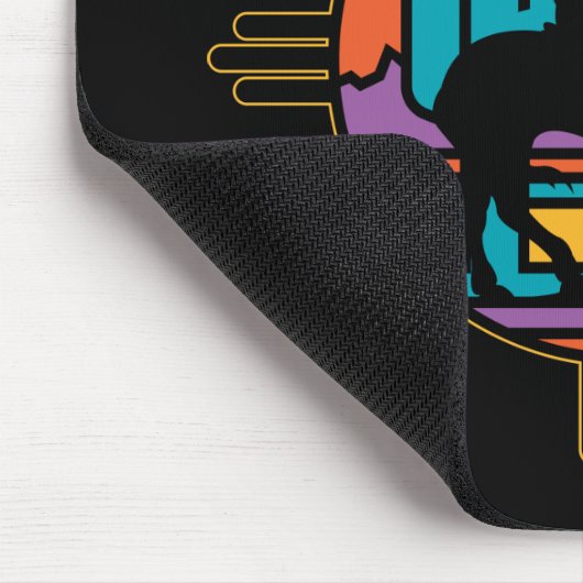 Einde van het spoor muismat (Hoek)