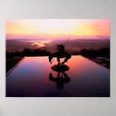 Einde van het spoor poster (Voorkant)