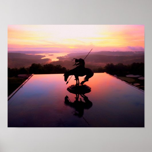 Einde van het spoor poster (Voorkant)