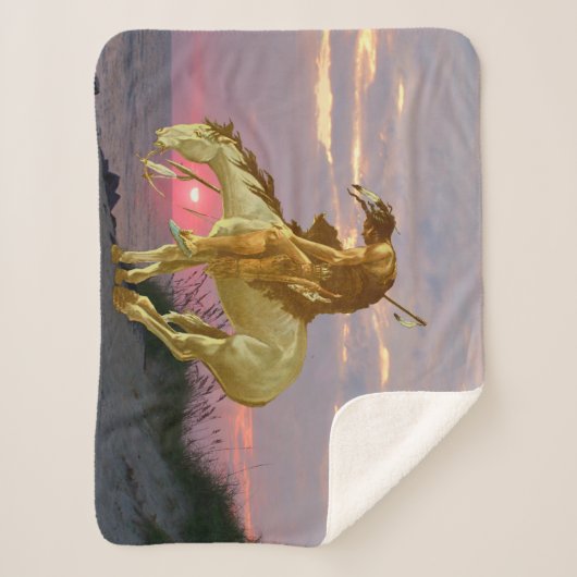 EINDE VAN HET SPOOR SHERPA DEKEN (Voorkant)