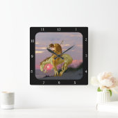 EINDE VAN HET SPOOR VIERKANTE KLOK (Huis)