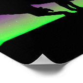 Einde van het Trail Sihouette met Poster van de Na (Hoek)