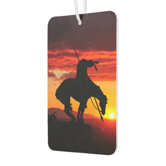 Einde van het Trail Silhouette met Sunset Luchtverfrisser (Links)