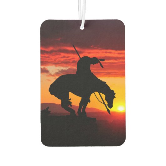 Einde van het Trail Silhouette met Sunset Luchtverfrisser (Achterkant)