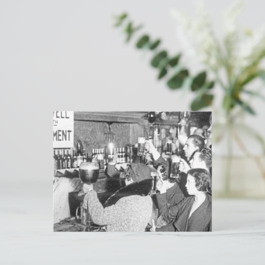 Einde van het verbod - arewell 18e wijziging briefkaart (Staand voorkant)