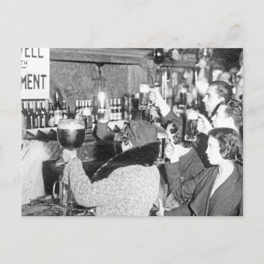 Einde van het verbod - arewell 18e wijziging briefkaart (Voorkant)