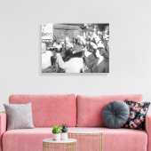 Einde van het verbod - arewell 18e wijziging canvas afdruk (Insitu (Woonkamer))