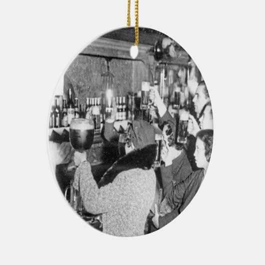 Einde van het verbod - arewell 18e wijziging keramisch ornament (Rechts)