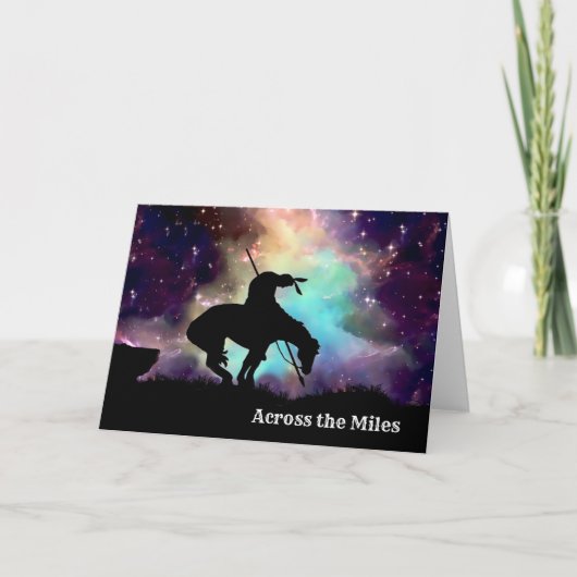 Einde van het Wenskaart over de Mijlen Kaart (Voorkant)