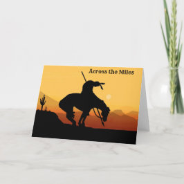 Einde van het Wenskaart van het spoor Kaart