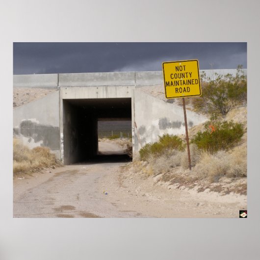 Einde van Las Vegas Blvd. Poster afdrukken (Voorkant)