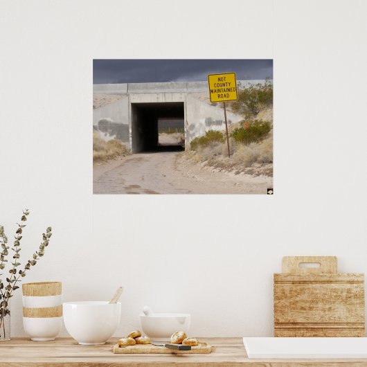 Einde van Las Vegas Blvd. Poster afdrukken (Keuken)