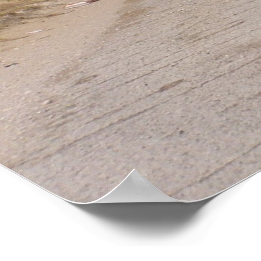 Einde van Las Vegas Blvd. Poster afdrukken (Hoek)