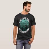 Einde van overbevissing van koraalrif t-shirt (Voorkant volledig)