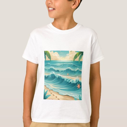 Einde van school, afscheid huiswerk, grappig kinde t-shirt (Voorkant)