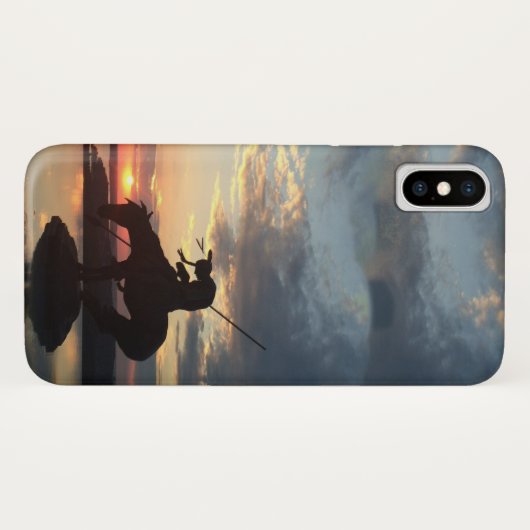 Einde van spoor Case-Mate iPhone case (Achterkant (horizontaal))