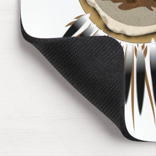 Einde van spoor, einde van spoor muismat (Hoek)