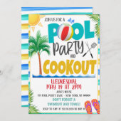 Einde van zomerfeest kaart (Voorkant / Achterkant)