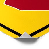 Einde voorteken snelweg poster (Hoek)