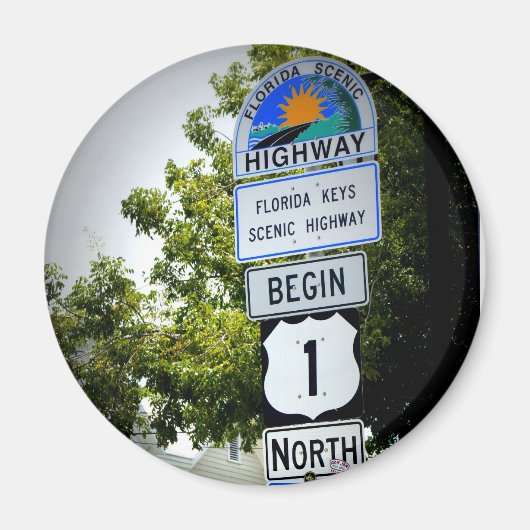 Einde weg magneet (Voorkant)