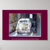 Einde weg poster (Voorkant)