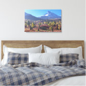 Einde zomer canvas afdruk (Insitu (Slaapkamer))