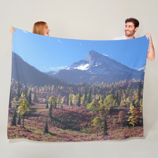 Einde zomer fleece deken (In situ)